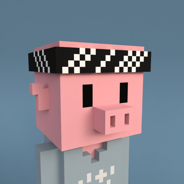 Meebit #11703 — Portrait