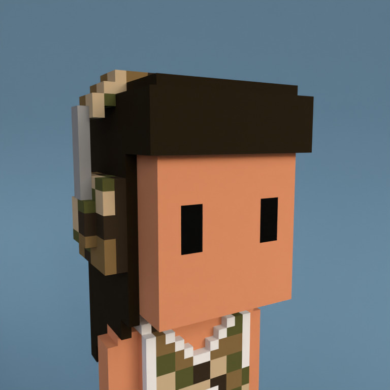 Meebit #11766 — Portrait