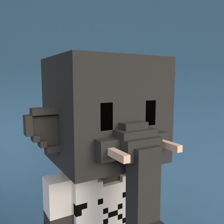 Meebit #11796 — Portrait