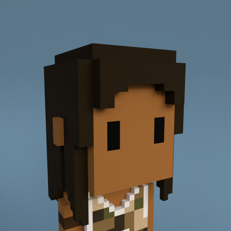 Meebit #11801 — Portrait