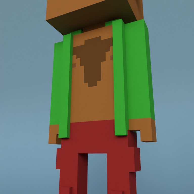 Meebit #11820 — Outfit