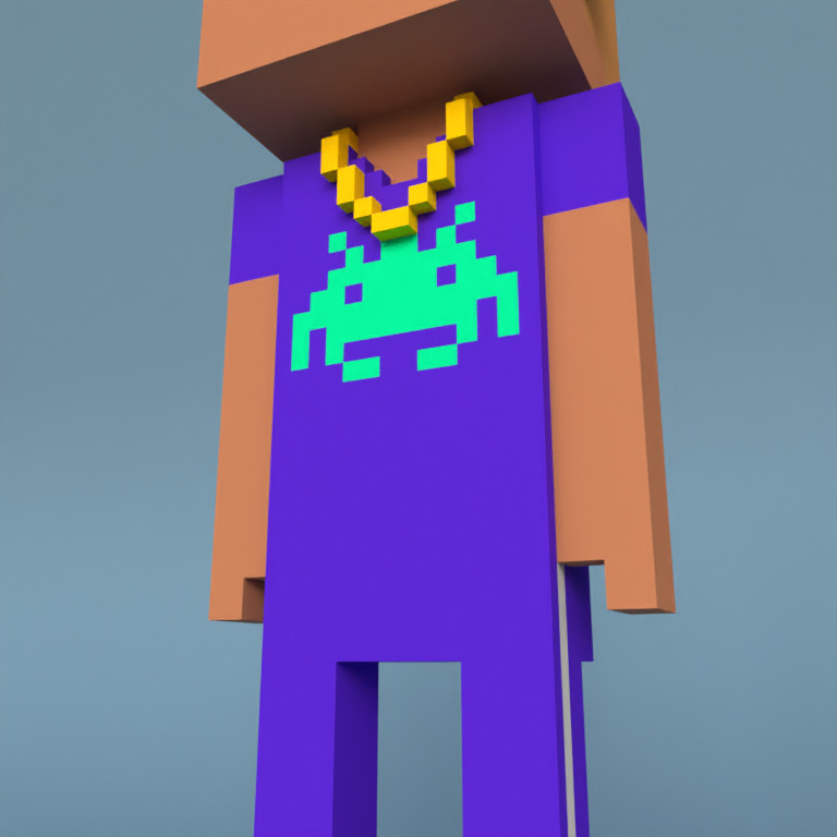 Meebit #11824 — Outfit