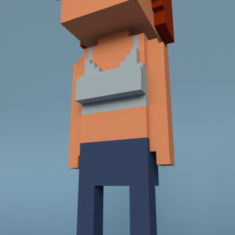 Meebit #11832 — Outfit