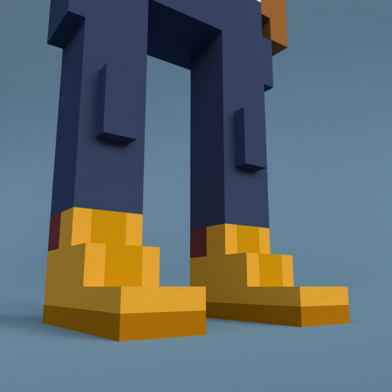 Meebit #11833 — Shoes