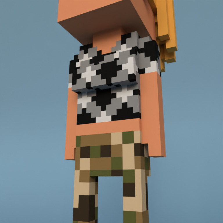 Meebit #11841 — Outfit