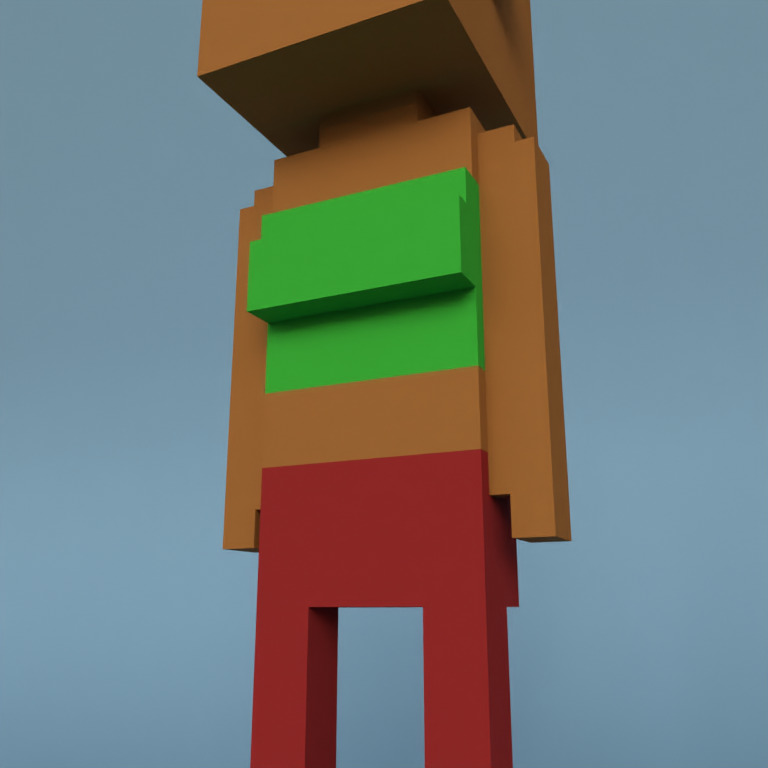 Meebit #11861 — Outfit