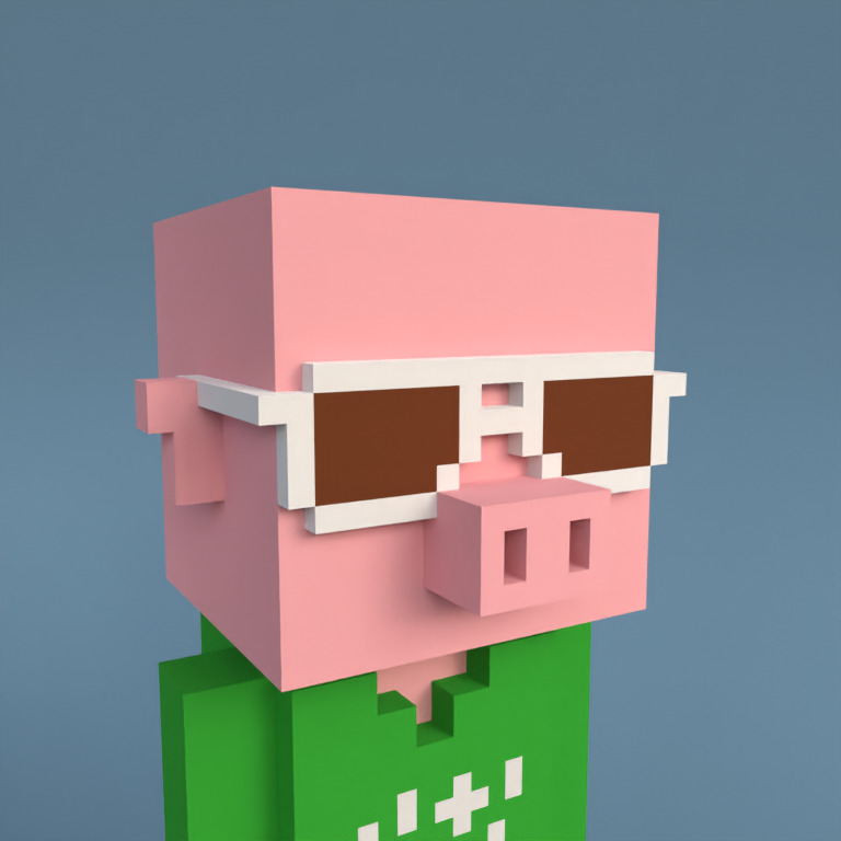 Meebit #11864 — Portrait