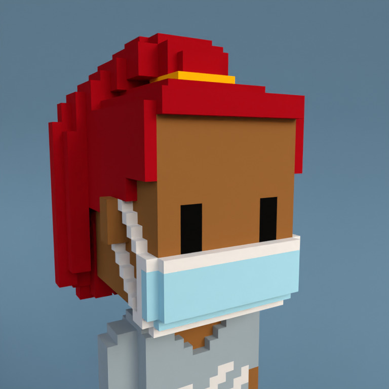 Meebit #11869 — Portrait