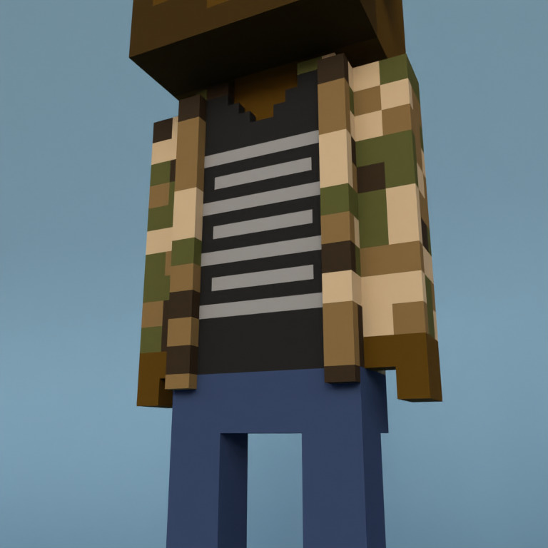 Meebit #11875 — Outfit