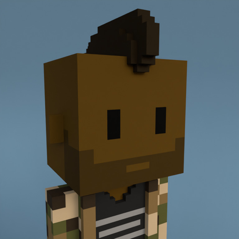 Meebit #11875 — Portrait