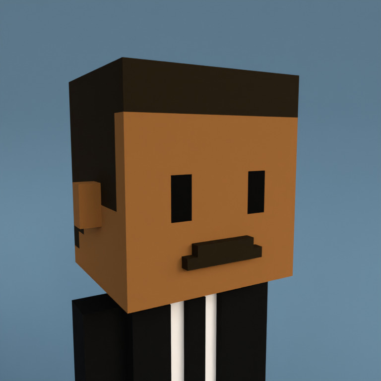 Meebit #11884 — Portrait