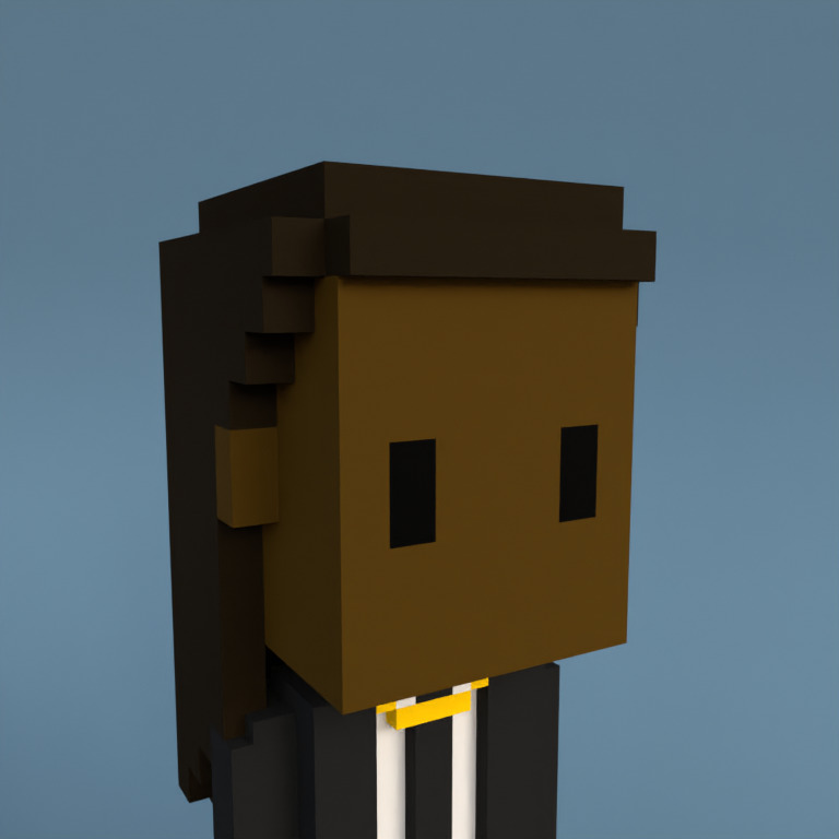 Meebit #11886 — Portrait