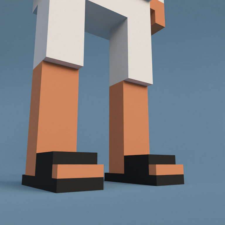 Meebit #11887 — Shoes