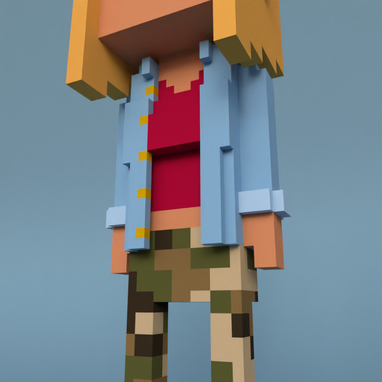 Meebit #11906 — Outfit