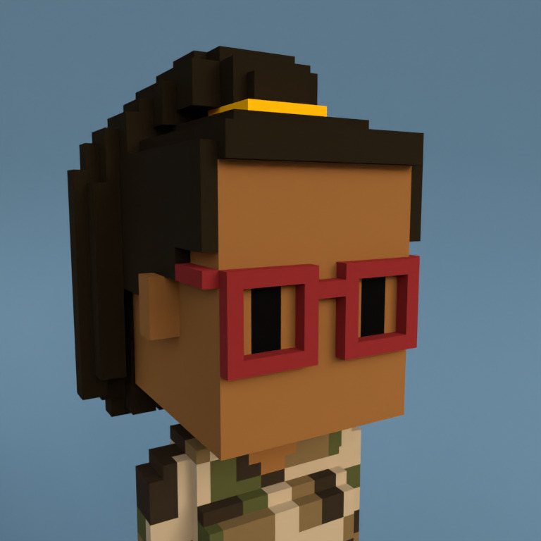 Meebit #11921 — Portrait