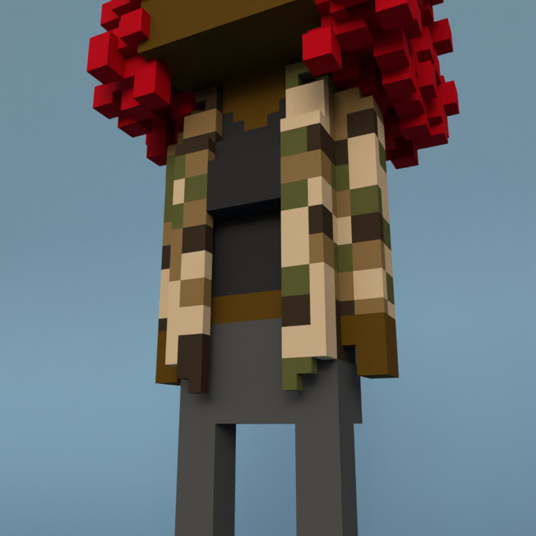 Meebit #11961 — Outfit
