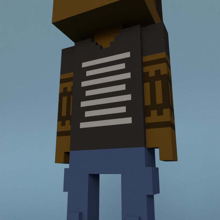Meebit #11987 — Outfit