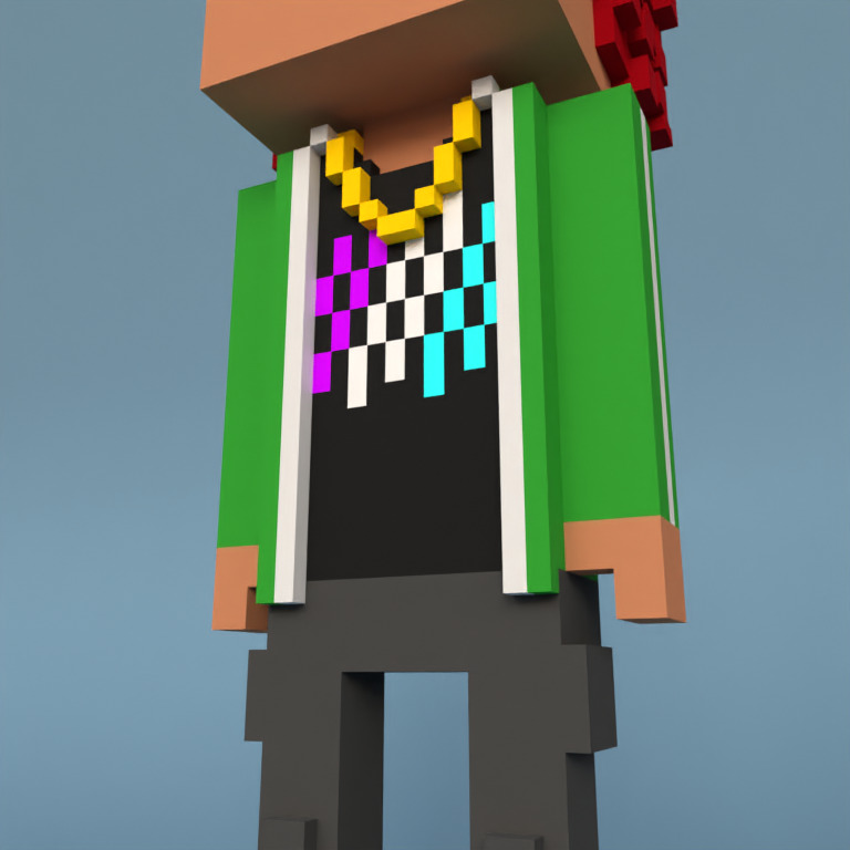 Meebit #11990 — Outfit