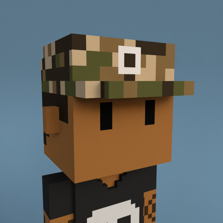 Meebit #11996 — Portrait