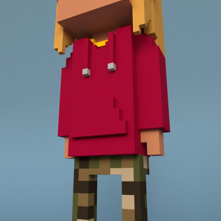 Meebit #11998 — Outfit