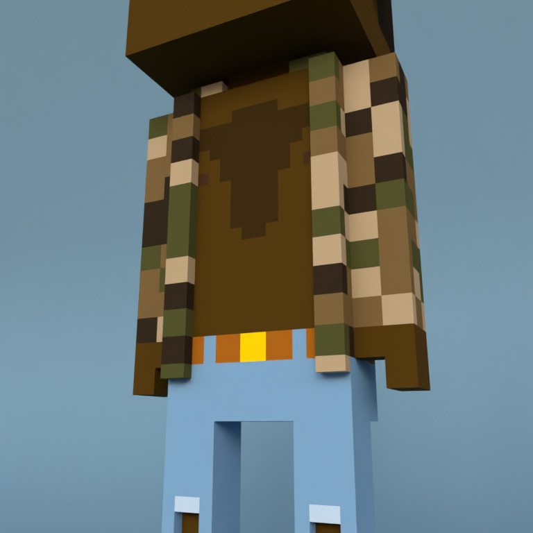 Meebit #12001 — Outfit