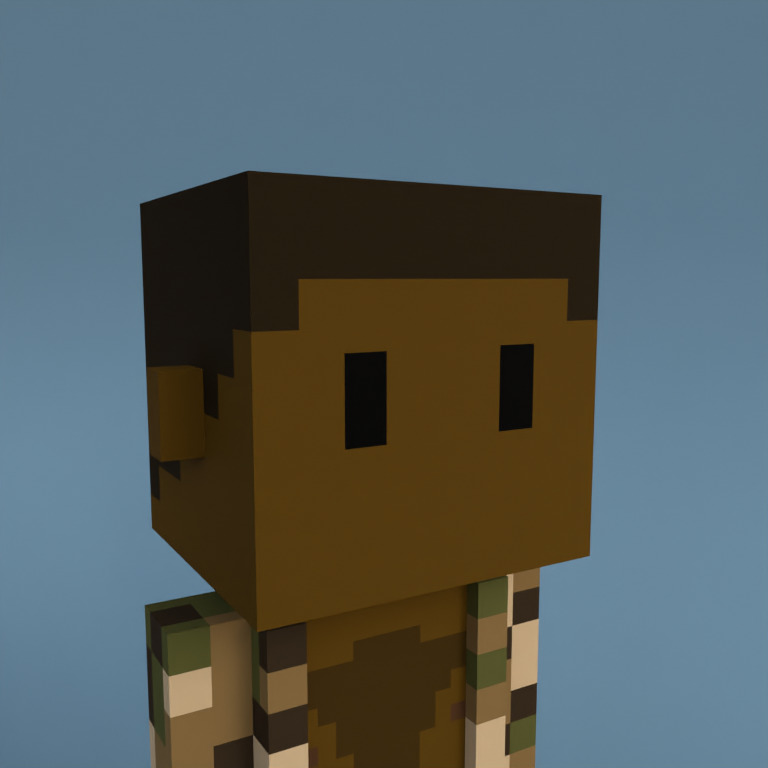 Meebit #12001 — Portrait