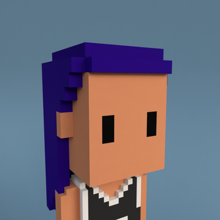 Meebit #12011 — Portrait