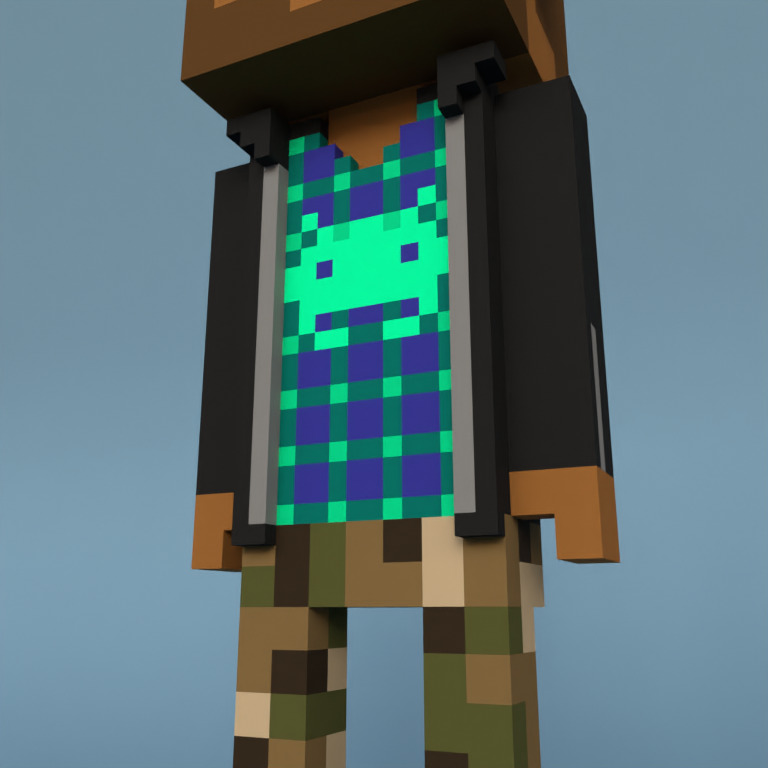 Meebit #12020 — Outfit