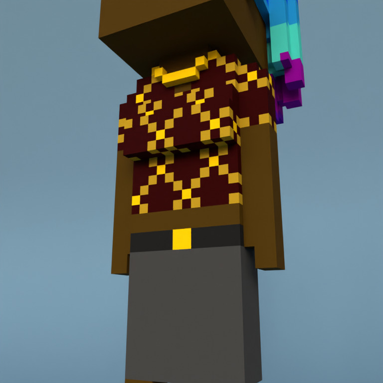 Meebit #12035 — Outfit