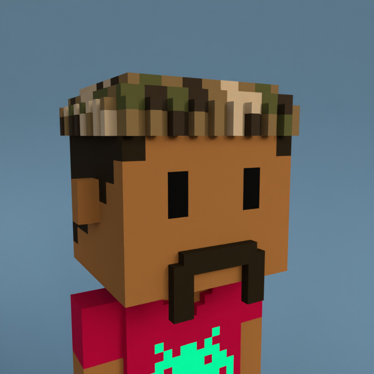 Meebit #12042 — Portrait