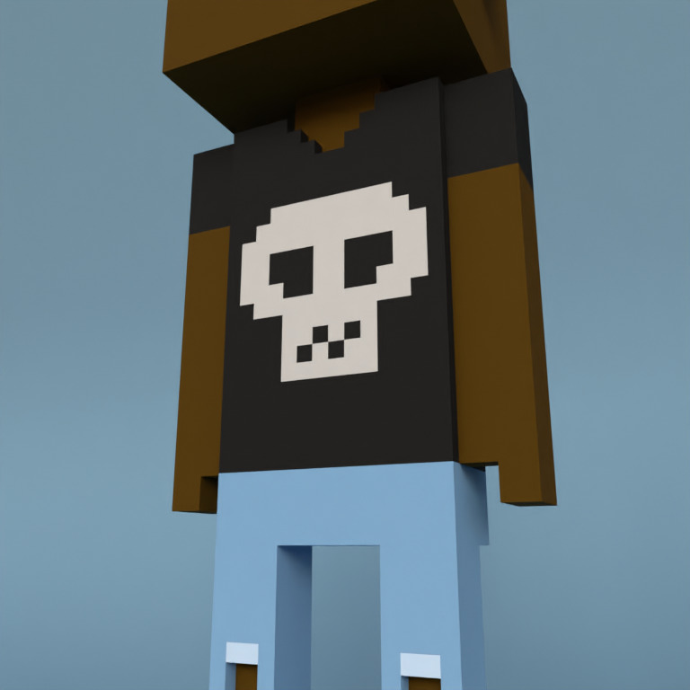 Meebit #12058 — Outfit