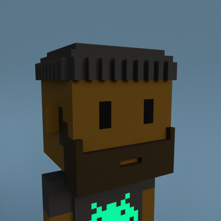 Meebit #12064 — Portrait