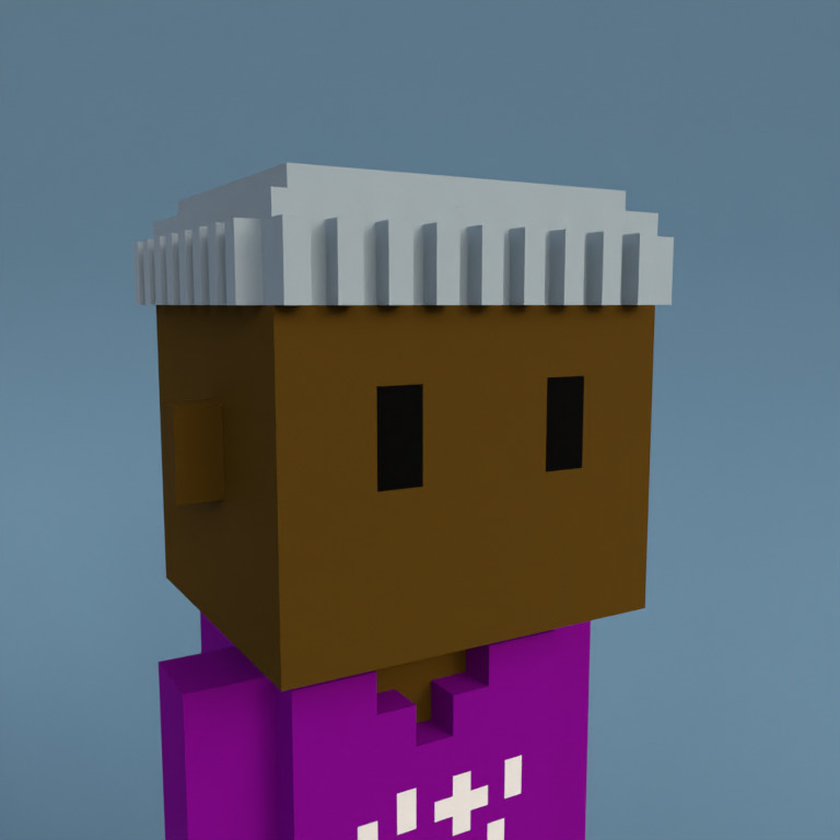 Meebit #12069 — Portrait