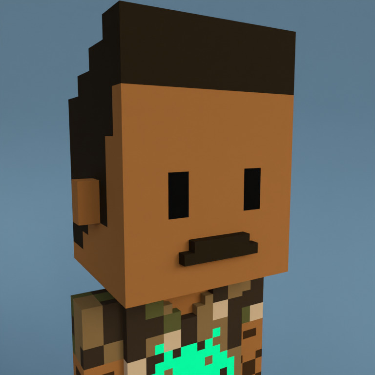 Meebit #12074 — Portrait