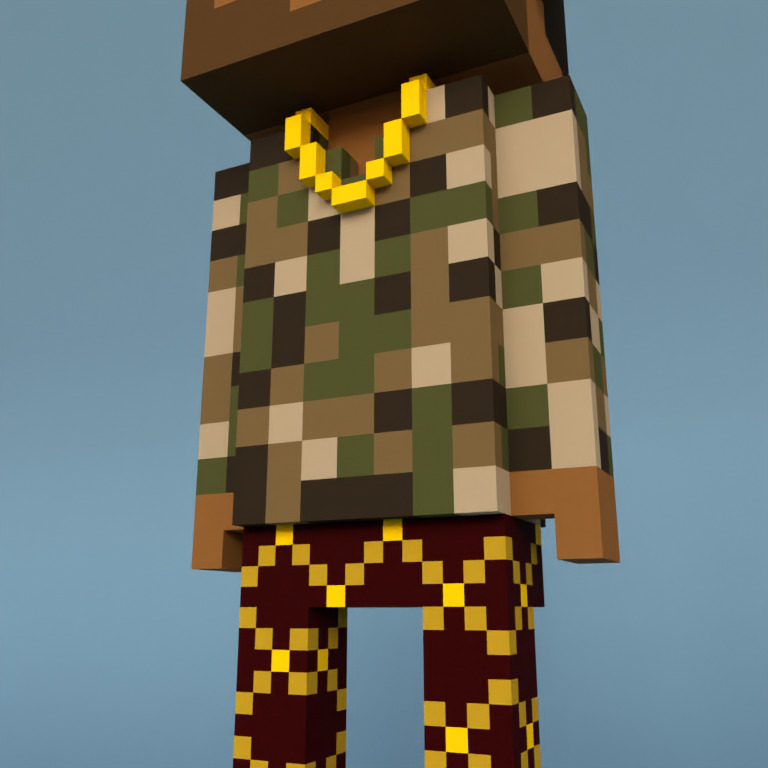 Meebit #12075 — Outfit