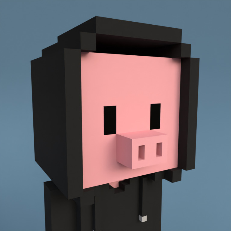 Meebit #12078 — Portrait