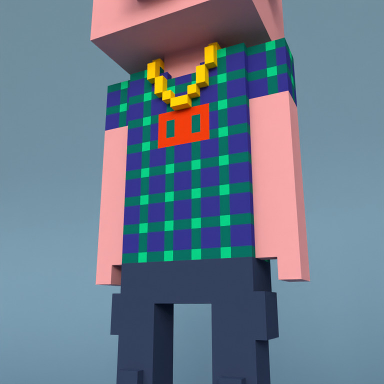 Meebit #12086 — Outfit