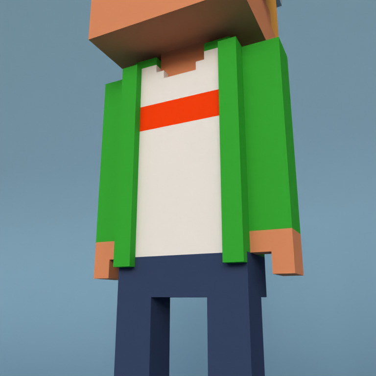 Meebit #12087 — Outfit