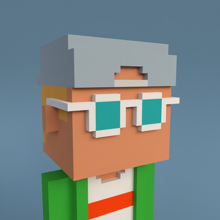 Meebit #12087 — Portrait