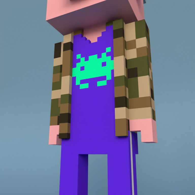 Meebit #12096 — Outfit