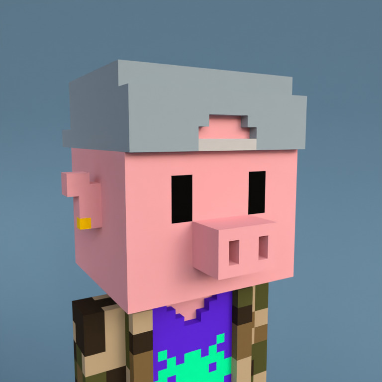 Meebit #12096 — Portrait