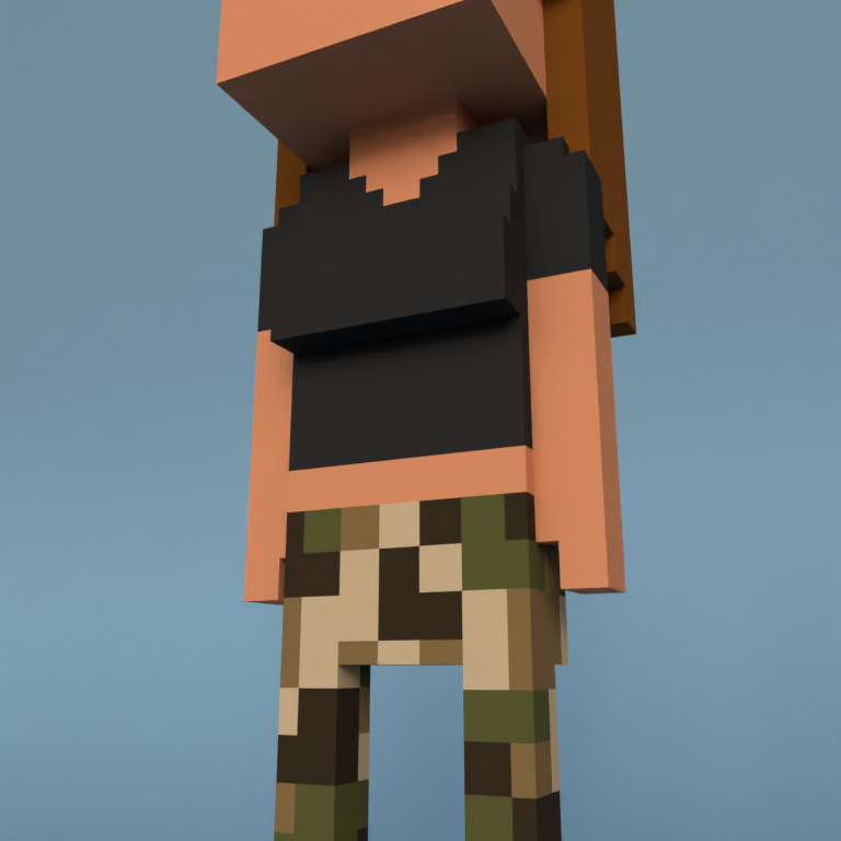 Meebit #12097 — Outfit
