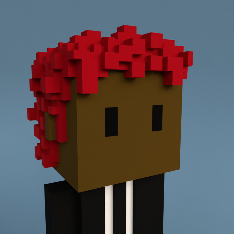 Meebit #12100 — Portrait