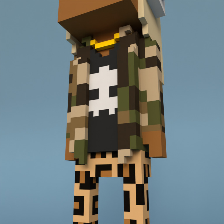 Meebit #12101 — Outfit