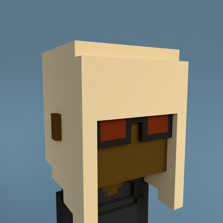 Meebit #12121 — Portrait