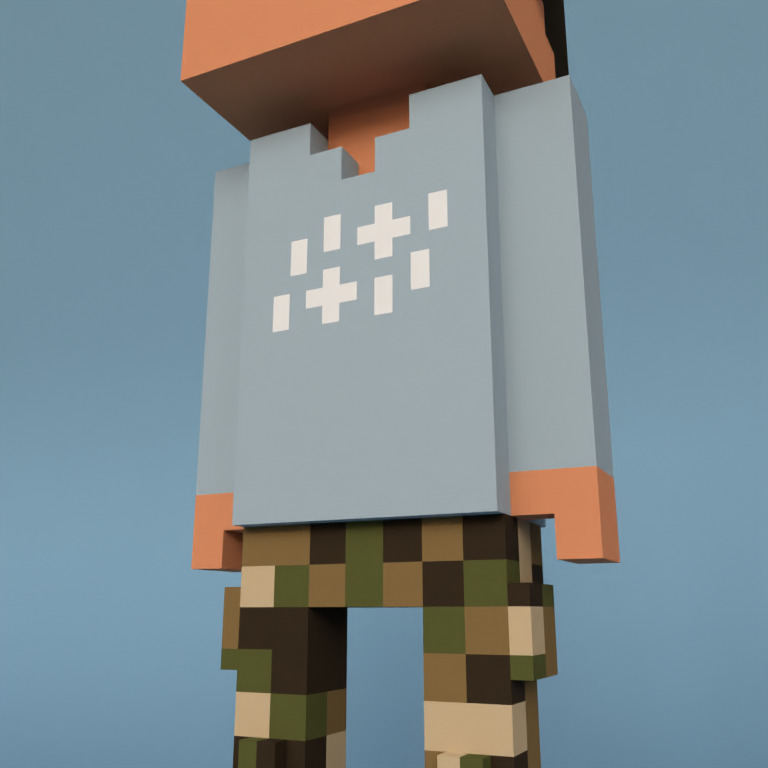 Meebit #12123 — Outfit