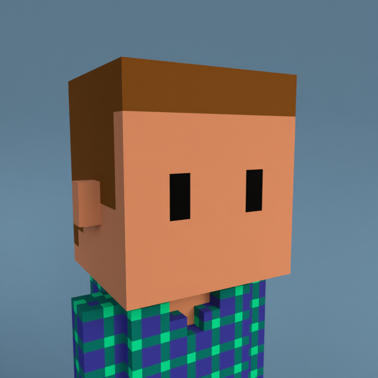 Meebit #12136 — Portrait