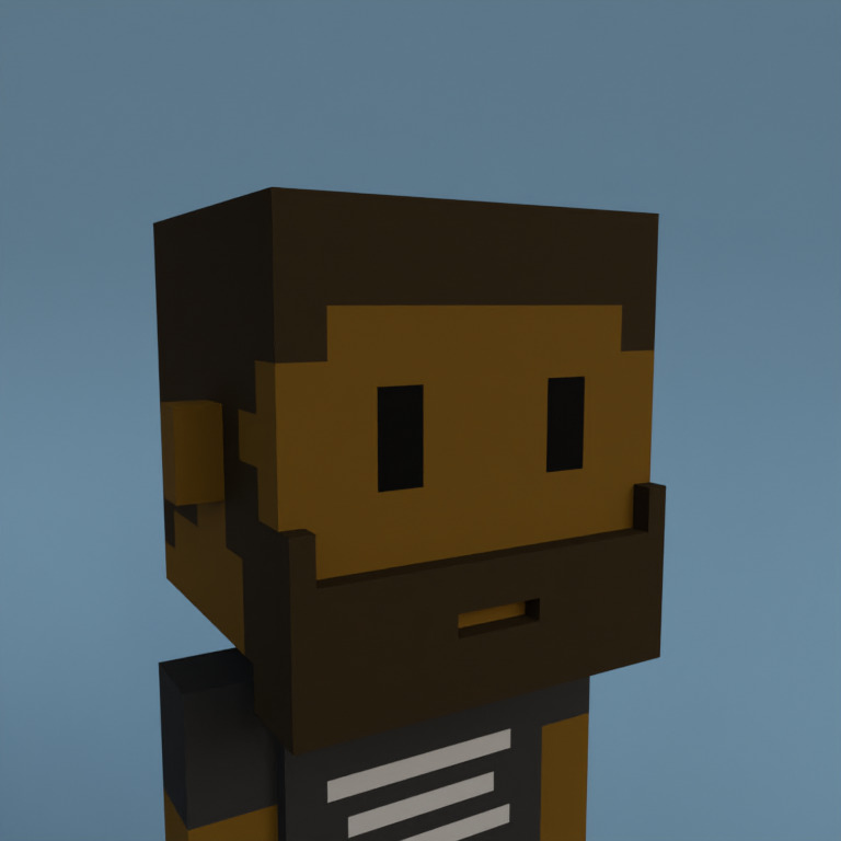 Meebit #12137 — Portrait
