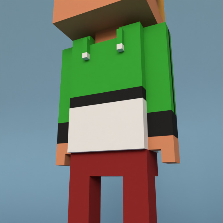 Meebit #12140 — Outfit