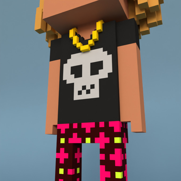 Meebit #12141 — Outfit